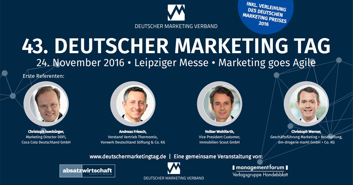 43. Deutscher Marketing Tag: Marketing goes Agile