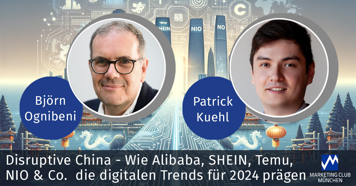 Disruptive China - wie Alibaba, Temu, NIO & Co. die digitalen Trends für 2024 prägen