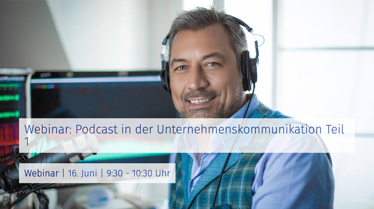 Webinar: Podcast in der Unternehmenskommunikation
