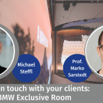 How to get in touch with your clients: Zu Gast im BMW Exclusive Room
